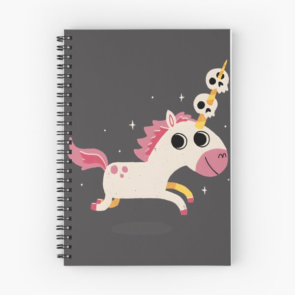 Item preview, Unicorn of Death Fantasy Creature Illustration with Dark and Mystical Vibes designed and sold by Tarakaya.