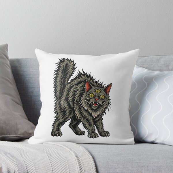 Item preview, Three Eyed Norwegian Forest Cat T-Shirt designed and sold by PurrStreet.