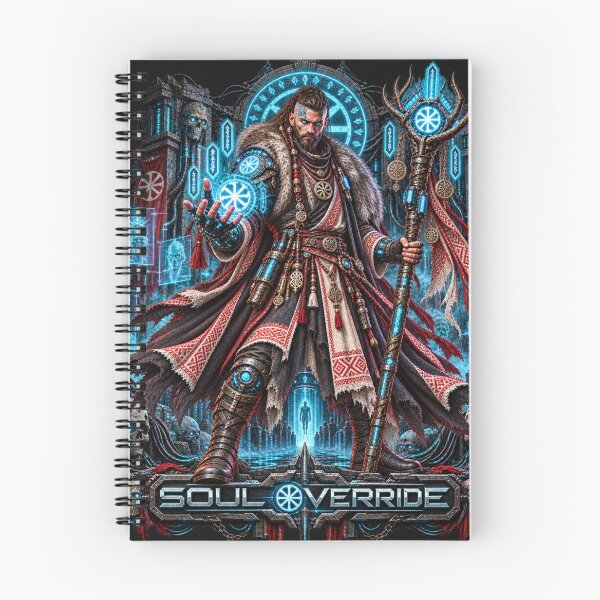 Item preview, Soul Override – Slavic Cyber Shaman designed and sold by Cotton-Vibe.