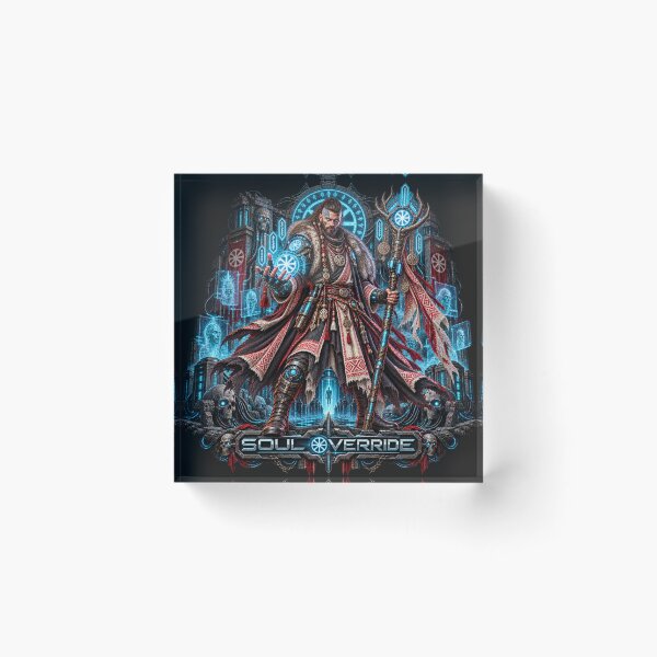 Item preview, Soul Override – Slavic Cyber Shaman designed and sold by Cotton-Vibe.