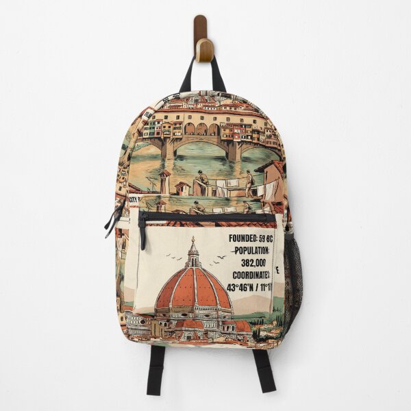 Item preview, Florence Italy Retro Comics City Portrait No. 04 designed and sold by Malaryk.