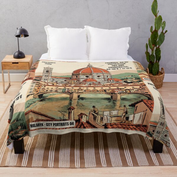 Item preview, Florence Italy Retro Comics City Portrait No. 04 designed and sold by Malaryk.