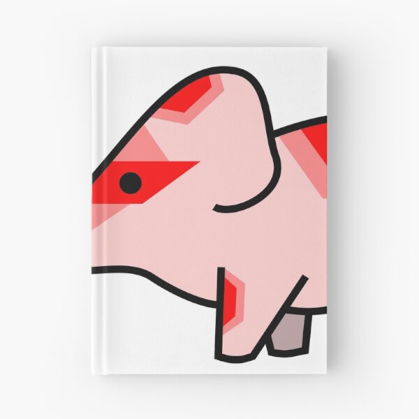 Item preview, Cute Red Protoceratops - Geometric Pastel Dinosaur designed and sold by JayMakesTiktok.