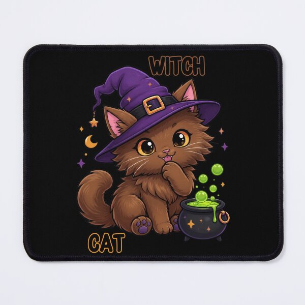 Item preview, Witch Cat – Cute Spooky Halloween Cat designed and sold by VisualPantry.