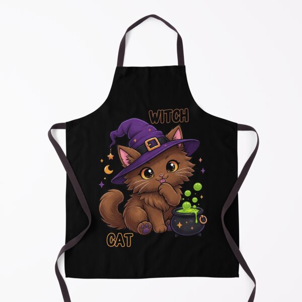 Item preview, Witch Cat – Cute Spooky Halloween Cat designed and sold by VisualPantry.