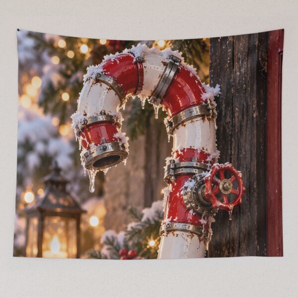 Item preview, Candy Cane Pipe Fittings designed and sold by AbstractAnom.