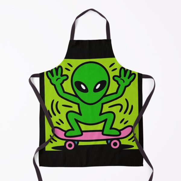 Item preview, Skater Alien Green designed and sold by SkaterAlien.