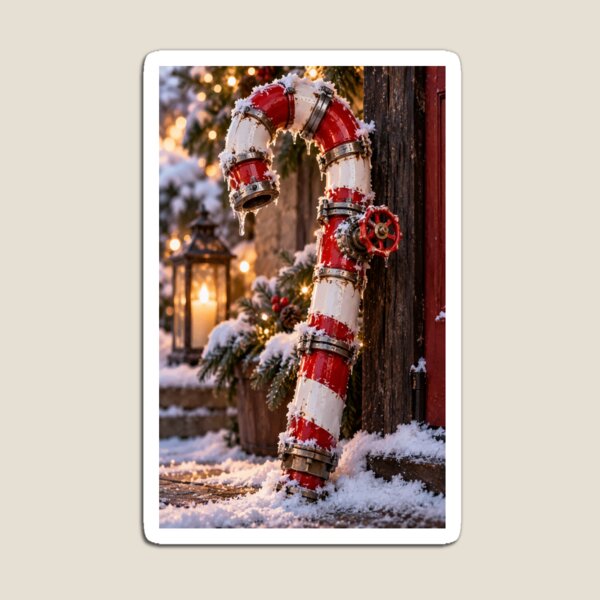 Item preview, Candy Cane Pipe Fittings designed and sold by AbstractAnom.