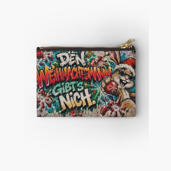 Artikelvorschau, Freche Weihnachtskarte – Osterhase vs. Weihnachtsmann | Graffiti Street Art entworfen und verkauft von sabantha.
