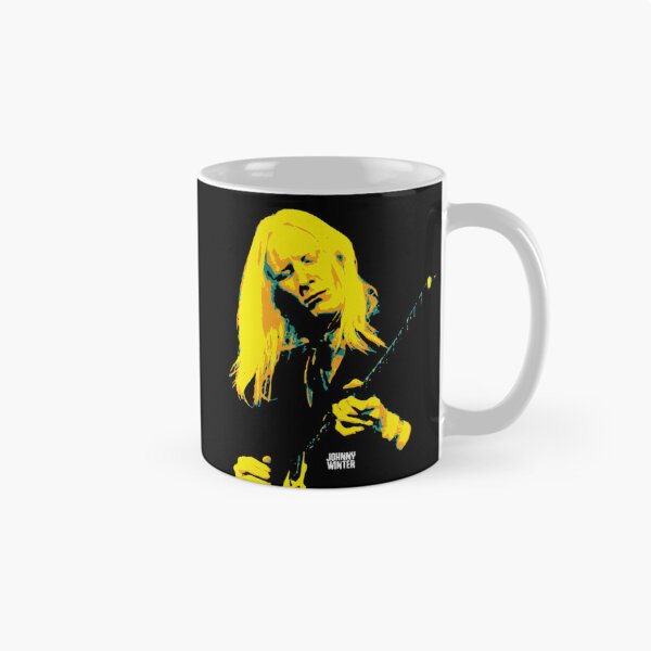 Item preview, Johnny Winter John Dawson Winter III Legendary American Singer and Guitarist Classic Design designed and sold by CeboMngadi.