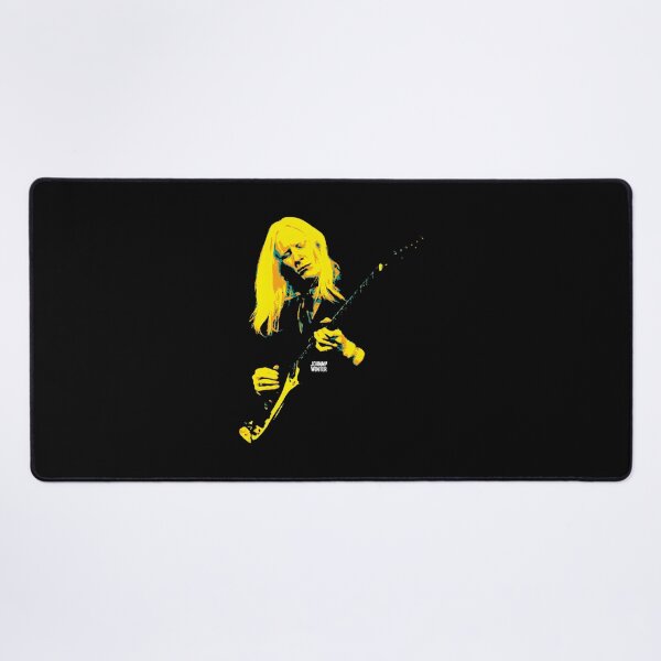Item preview, Johnny Winter John Dawson Winter III Legendary American Singer and Guitarist Classic Design designed and sold by CeboMngadi.
