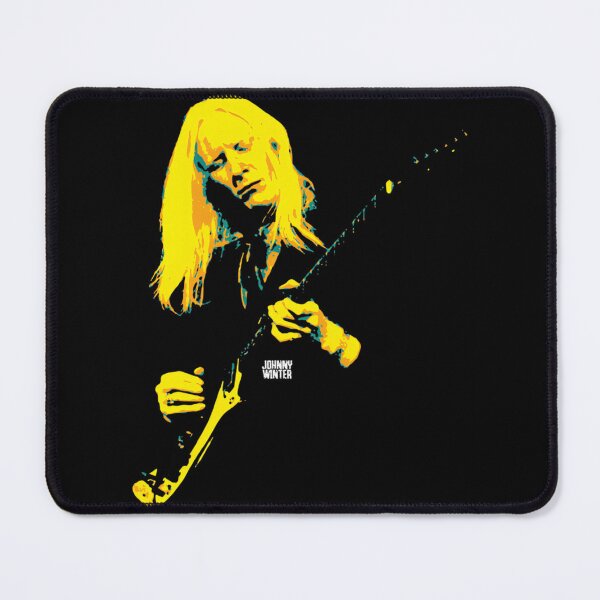Item preview, Johnny Winter John Dawson Winter III Legendary American Singer and Guitarist Classic Design designed and sold by CeboMngadi.