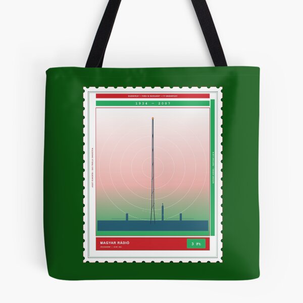 Item preview, Budapest Shortwave SWL DX Stamp 6105 kHz 1934–2007 designed and sold by TribeGlyph.