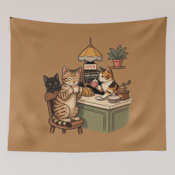 Item preview, Cozy café. designed and sold by elegantpaterns.