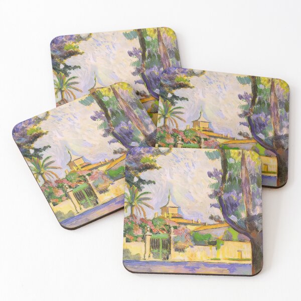 Item preview, Place des lices st tropez 1904 designed and sold by VeilOfPigments.