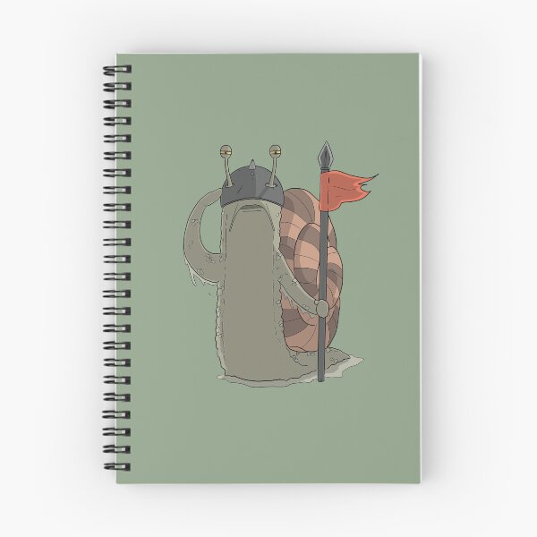 Item preview, Snail Soldier – Armored Snail Knight with Spear designed and sold by playful-one.