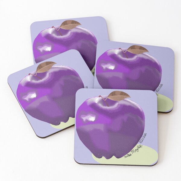 Item preview, Purple Apple designed and sold by Art by Kat May.