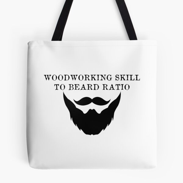 Item preview, Bearded Carpenter Woodworking Skill to Beard Ratio Funny Design designed and sold by speedgreen.