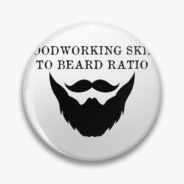 Item preview, Bearded Carpenter Woodworking Skill to Beard Ratio Funny Design designed and sold by speedgreen.