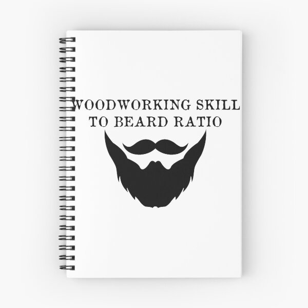 Item preview, Bearded Carpenter Woodworking Skill to Beard Ratio Funny Design designed and sold by speedgreen.