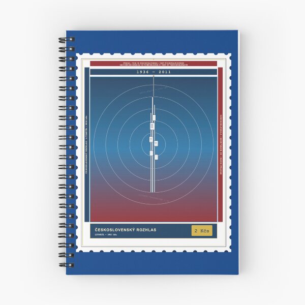 Item preview, Prague Shortwave SWL DX Stamp 5930 kHz 1936–2011 designed and sold by TribeGlyph.