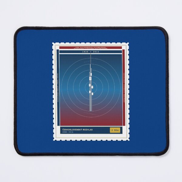 Item preview, Prague Shortwave SWL DX Stamp 5930 kHz 1936–2011 designed and sold by TribeGlyph.