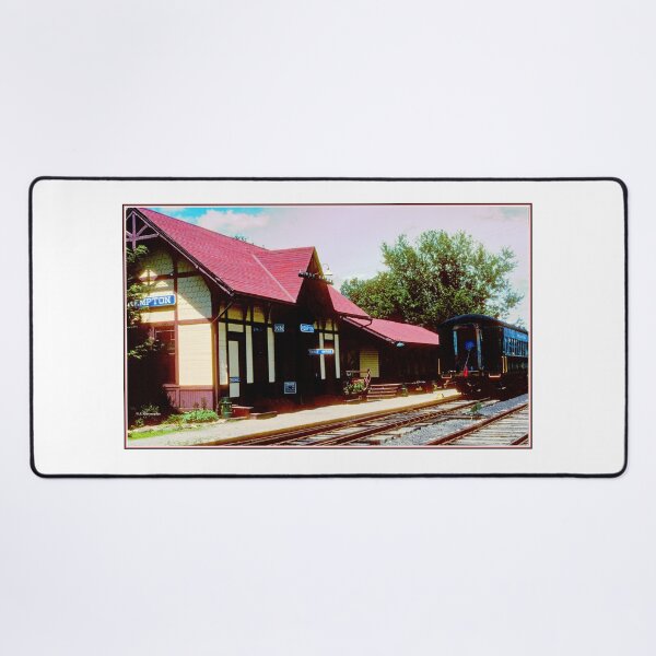 Item preview, Kempton, Pennsylvania, June 8, 1996, Train Depot, Passenger Car and Tracks designed and sold by AMacGPhilly.