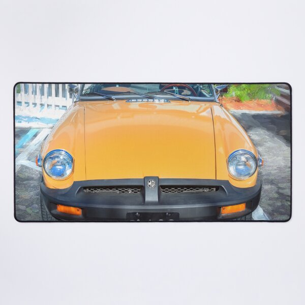 Artikelvorschau, Gelbes MG MGB Cabriolet, Baujahr 1978 entworfen und verkauft von RichFrancoCars.
