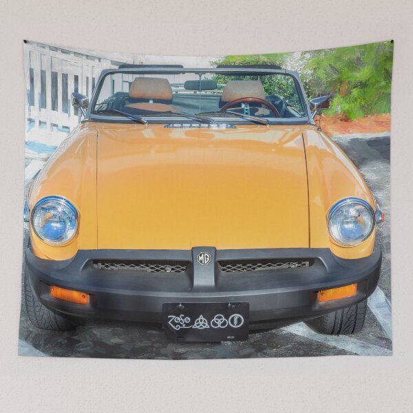 Item preview, 1978 Yellow MG MGB Convertible designed and sold by RichFrancoCars.