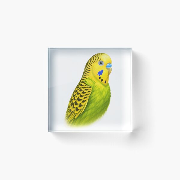 Item preview, Yellow and green parrot with black spots designed and sold by natalik2024.