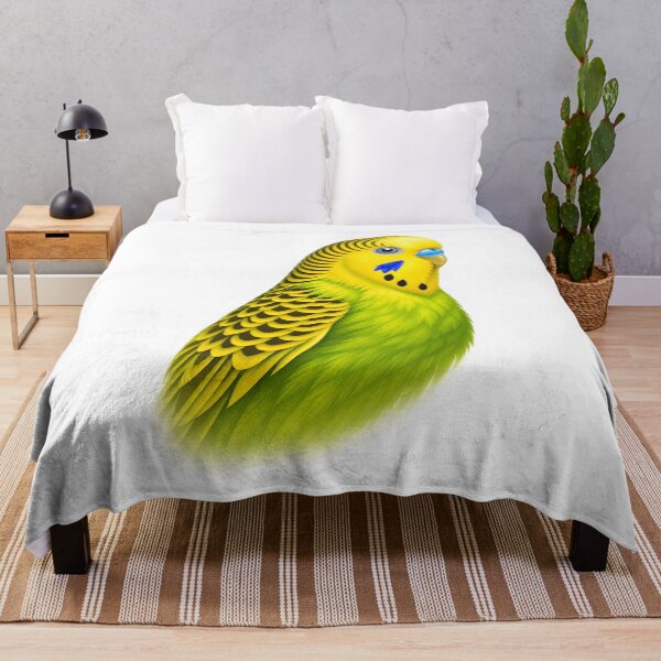 Item preview, Yellow and green parrot with black spots designed and sold by natalik2024.