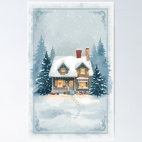 Item preview, Home for the Holidays designed and sold by AbstractAnom.
