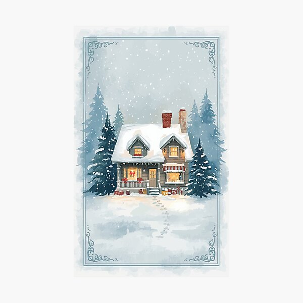 Item preview, Home for the Holidays designed and sold by AbstractAnom.