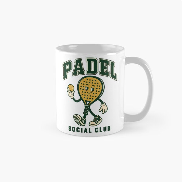 Item preview, Retro Padel Cartoon Racket Mascot Doubles Player Sports Gift designed and sold by JackCurtis1991.