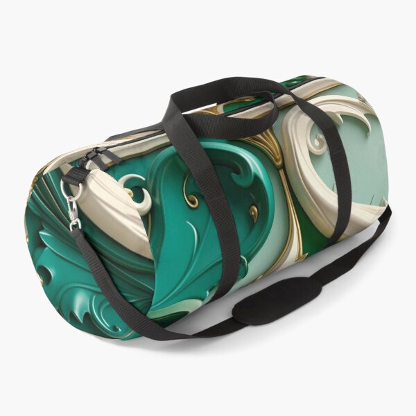 Item preview, Sculptural Emerald with Gold Enamel designed and sold by Vicky Brago-Mitchell®.