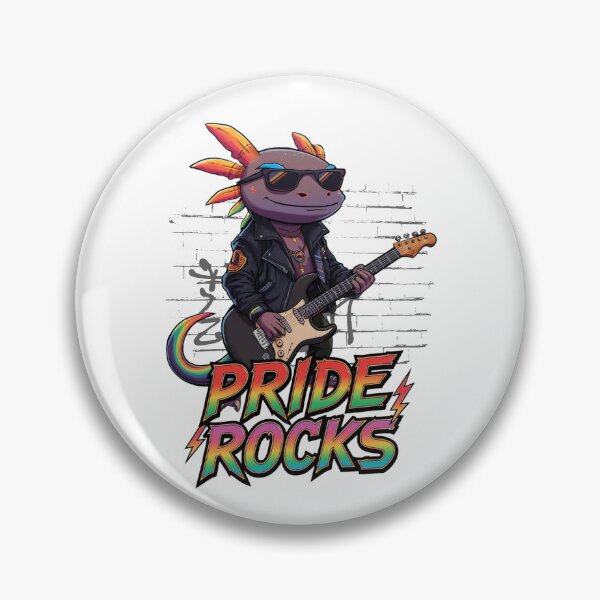 Artikelvorschau, Pride Rocks Axolotl Cute LGBTQ Rainbow Flag Cute Animal entworfen und verkauft von toycruisers_merch-butze.