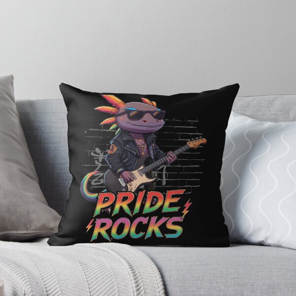 Item preview, Pride Rocks Axolotl Cute LGBTQ Rainbow Flag Cute Animal designed and sold by toycruisers_merch-butze.