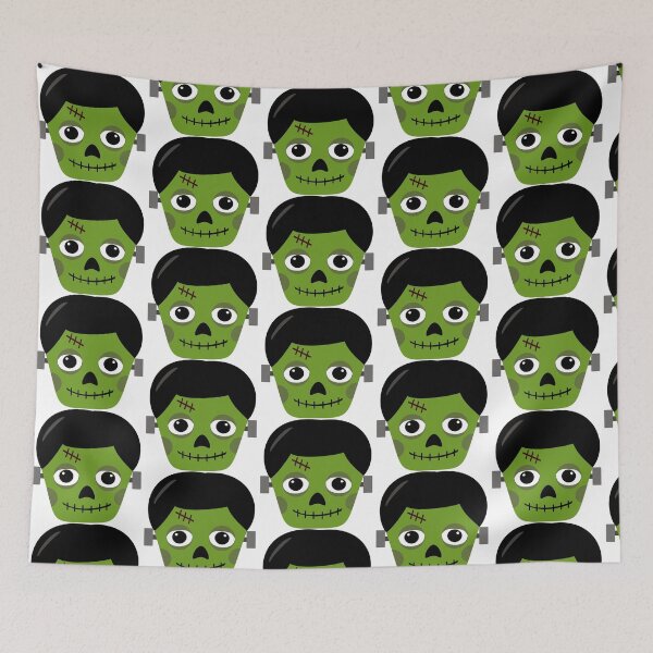 Item preview, Spooky green monster zombie Halloween  designed and sold by Tanapan2529.