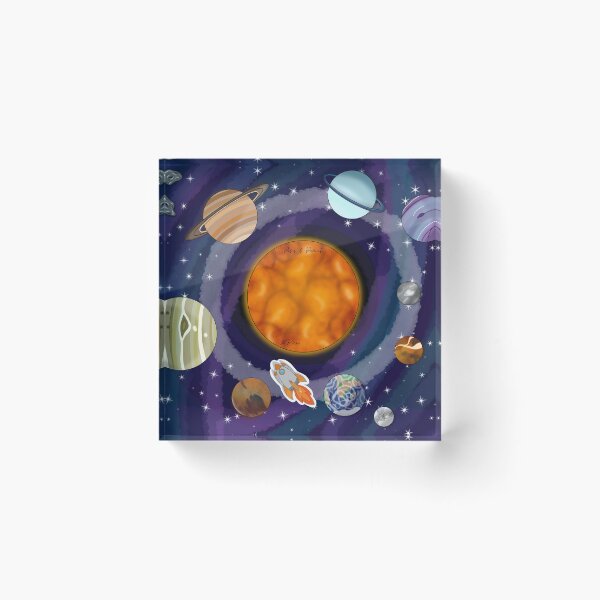 Item preview, Our Solar System Puzzle  designed and sold by PosyAndPencil.