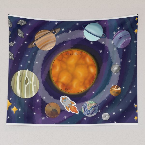 Item preview, Our Solar System Puzzle  designed and sold by PosyAndPencil.