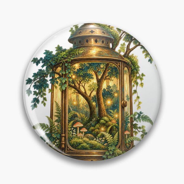 Item preview, A luminous forest in an old lantern designed and sold by Lazenco.