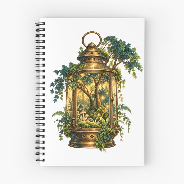 Item preview, A luminous forest in an old lantern designed and sold by Lazenco.