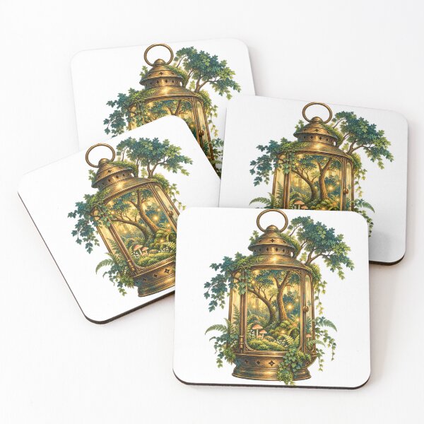 Item preview, A luminous forest in an old lantern designed and sold by Lazenco.