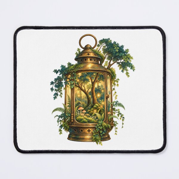Item preview, A luminous forest in an old lantern designed and sold by Lazenco.