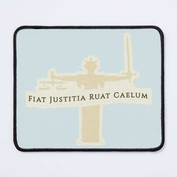 Item preview, Fiat Justitia Ruat Caelum | Let Justice Be Done Though the Heavens May Fall designed and sold by ScholarlyGiftsCo.