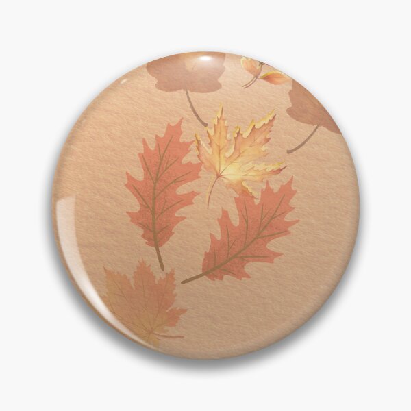 Item preview, Elegant autumn composition with falling leaves and soft paper texture designed and sold by Diseño que alegran tu día.