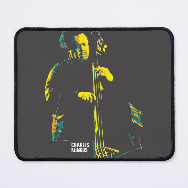 Item preview, Charles Mingus Jr. Jazz Legend Vintage Style Design designed and sold by CeboMngadi.
