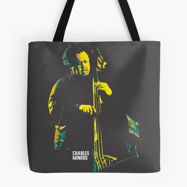 Item preview, Charles Mingus Jr. Jazz Legend Vintage Style Design designed and sold by CeboMngadi.
