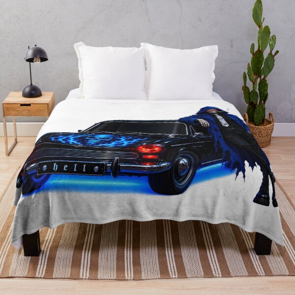Item preview, skeleton and haunted black car designed and sold by natalik2024.