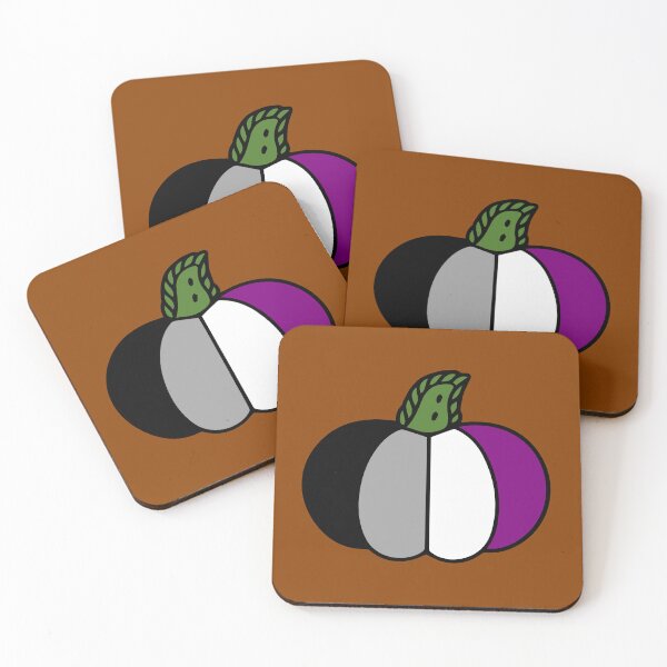 Item preview, Asexual Pumpkin – LGBTQ Pride Halloween designed and sold by Cannaxes Studio.